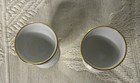 PORSGRUND Farmers Rose Footed Egg Cup Gold Trim Norway Single Cup Set Of 2 — photo 3