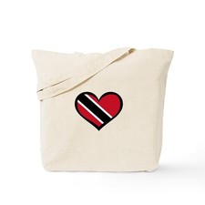 CafePress Trinidad Love Natural Canvas Tote Bag, Cloth Shopping Bag 186533991 