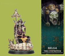 Warhammer AoS Quest Maggotkin of Nurgle Belga the Cystwitch PreOrder 12/13