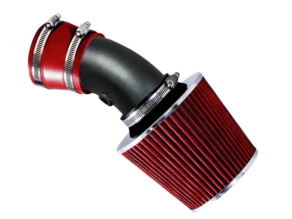 Kit de admisión de aire BCP RW ROJO para 95-05 Bonneville/Monte Carlo/Impala 3,8 L + filtro Foto 2 de 4