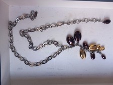 Collana con zircone nero quadrato | Marlù Gioielli