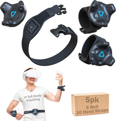 Skywin 1 Waist Belt and 2 Hand Trackstrap for Vive Tracker - Vive Tracker Straps