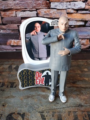 Vintage 1999 McFarlane Toys Austin Powers 6'' Dr Evil Action Figure. Untested