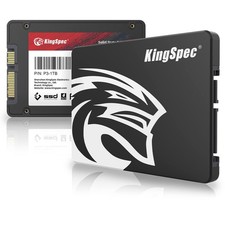 KingSpec 1TB 2.5" SATA III 6Gb/s SSD, Read Speed up to 550MB/s, 3D NAND Flash