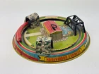 Vintage Marx Honeymoon Express Tin Litho Wind-Up Train Toy Glendale Station