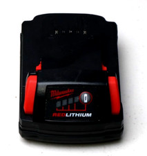 Genuine Milwaukee 48-11-1815 M18 Compact REDLITHIUM Battery - Black/Red