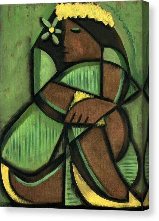 Гавайский настенный декор принты для девочек хула - холст / бумага / металл - Изображение 2 из 3