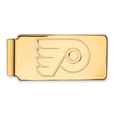 14k Yellow Gold NHL Philadelphia Flyers Money Clip