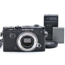 Olympus PEN-F Digital Camera Body Black Shutter Count 594 Top Mint US Stock