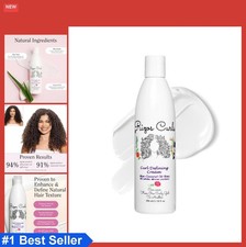 Curl Defining Cream 10oz Wavy Curly Coily Hair Frizz Control Moisture Shine