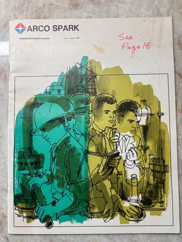 1968 July/August ARCO SPARK—-Atlantic Richfield Company—-Employee Newsletter