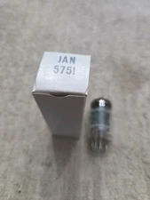 NOS GE JAN 5751 Vacuum Tube - Old Military Stock