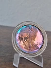 Silver Eagle 1994 P American Eagle Toning 1oz Toned Coin