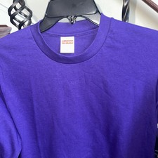 Supreme Pre-Shrunk 100% Cotton Made In Usa Long Sleeve T-Shirt Brand New