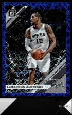 2019-20 Donruss Optic #147 LaMarcus Aldridge Blue Velocity San Antonio Spurs