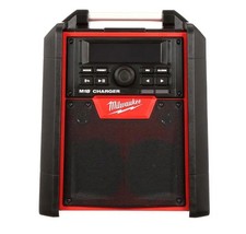 New In Box Milwaukee 2792-20 M18 Bluetooth Jobsite Radio Charger USB 18V AC/DC