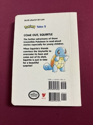 COME OUT, SQUIRTLE! Pokémon Tales 2 ポケモン Pokemon Tales, Vol. 2 by Tomoaki Imakuni (1999, Children's Board