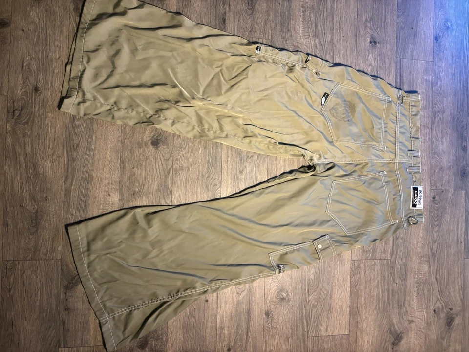 Pantalones cargo Kikwear vintage verdes talla 36 para hombre skate Foto 3 de 4