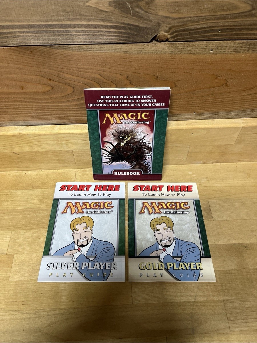 マジック：ザ・ギャザリング Magic: The Gathering-Trading Card Guide MTG Magic The Gathering Play Guide Silver & Gold Players & Rule