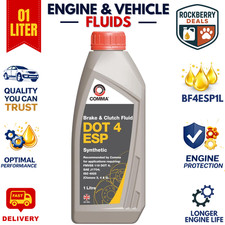 COMMA BF4ESP1L DOT4 ESP Brake Fluid 1L 1 Litre Automotive Service OE Quality 12.49 per litre