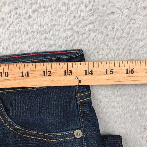 Raleigh Denim Surry Jeans Womens 26 (28x32) Indigo Mid Rise Skinny Stretch - Picture 7 of 13