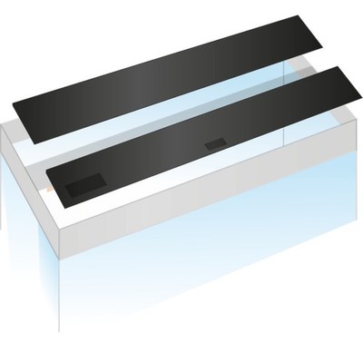JUWEL Multilux Klappensatz 100 x 40 cm für Rio 180 200