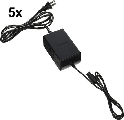 Lot of 5 Official Nintendo GameCube Power Supply AC Adapter OEM - TESTED