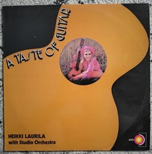 Heikki Laurila- A Taste Of Guitar VINYL LP (1972) AU *With Studio Orchestra