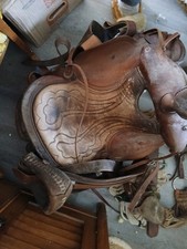 16  Vintage saddle