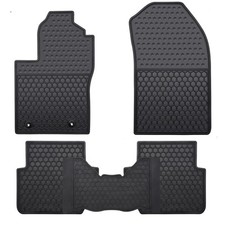 Megiteller Custom Fit Car Floor Mats Ford Fiesta 2011-2019 Non-Sport Rubber