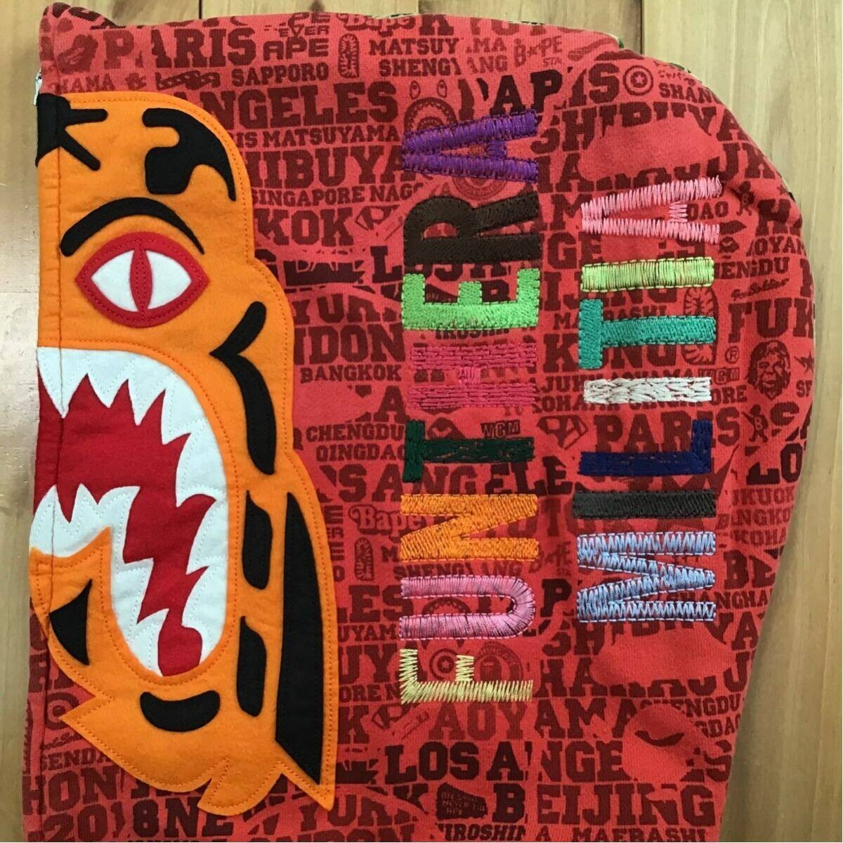 BAPE XXV CITIES CAMO ape head tiger full zip hoodie A Bathing Ape