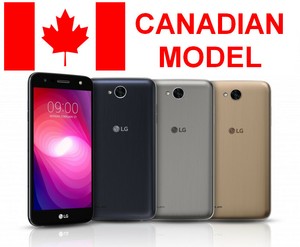 NEW LG X Power 2 16GB Canadian Model Black Unlocked M320G Smartphone