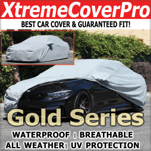 2017 2018 2019 BMW 430I 440I CONVERTIBLE WATERPROOF CAR COVER W/MIRRORPOCKET GRY - Picture 1 of 10