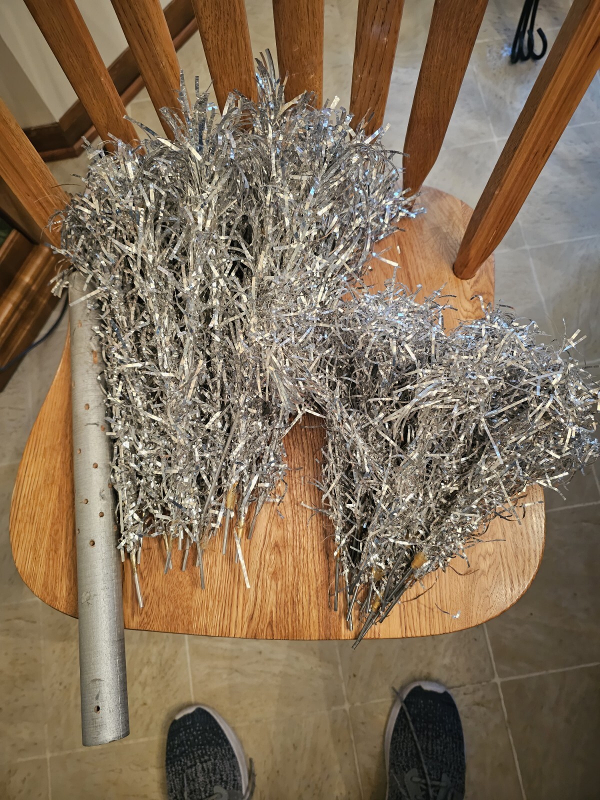 Vintage Aluminum Christmas Tree Branches PomPom eBay