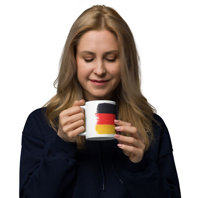 Deutschland Tasse Germany White glossy mug Kopie