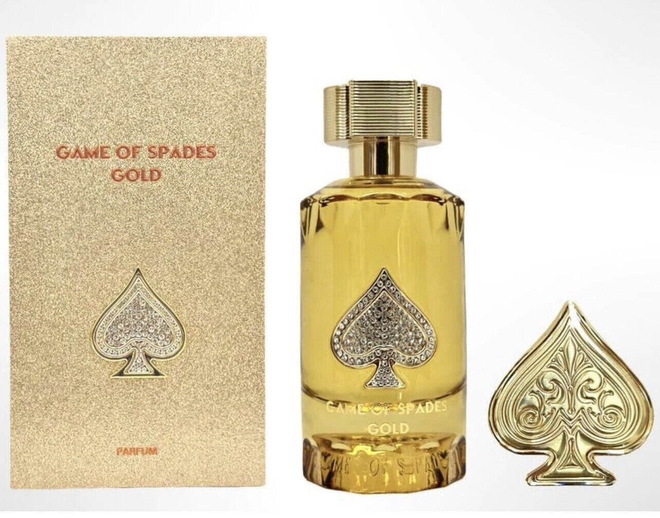 Game of Spades Gold by Jo Milano, 3 oz Parfum Spray for Unisex