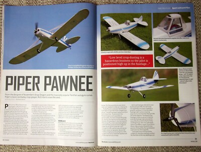 RCM&E Radio Control Models Electronics Magazine März 2019 inkl. Piper Pawnee
