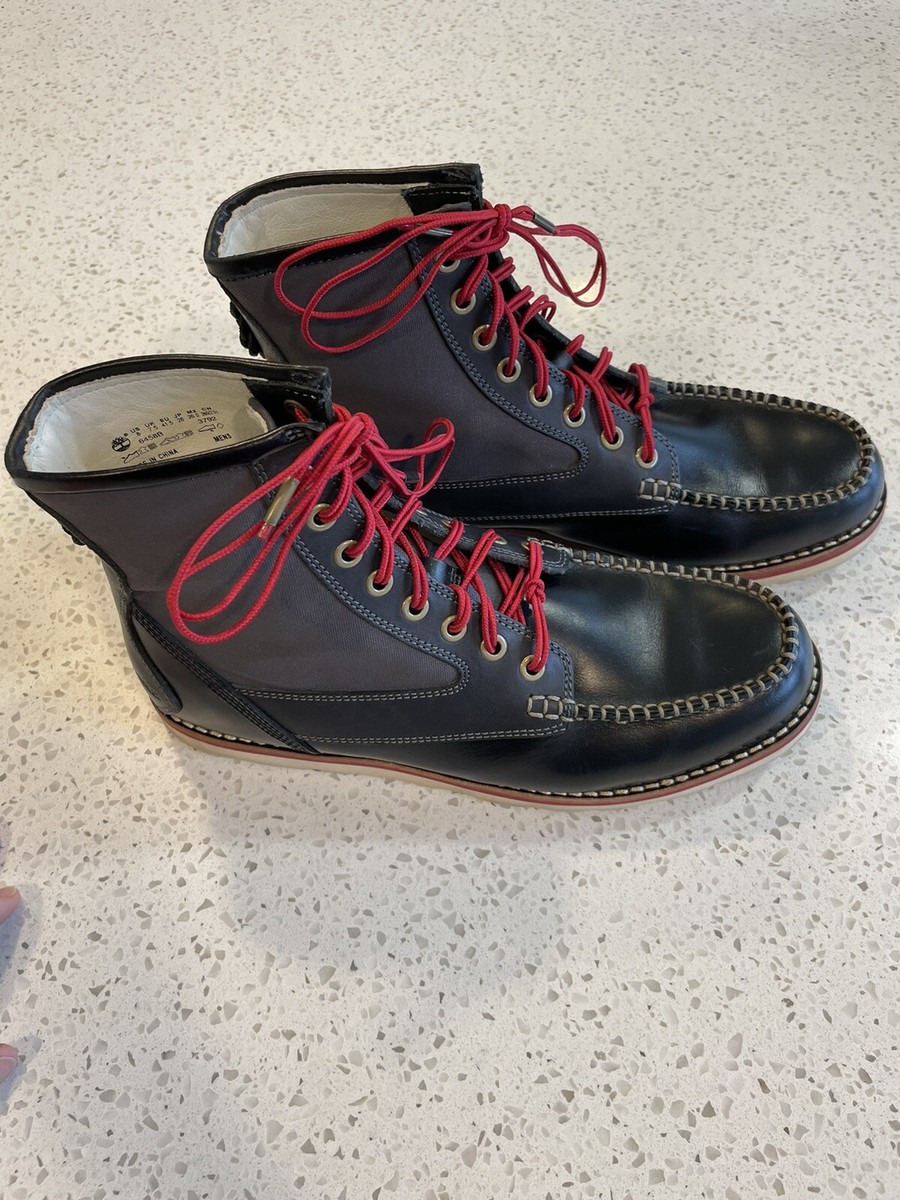 Timberland Mens Abington Haley Boot Black Leather US size 8  display picture 2