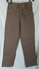 McJeans Preshrunk 26" x 28" Size 14 BS 670 Brown Jeans Made In The USA Vintage