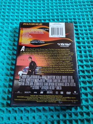 Gone in 60 Seconds,DVD,WIDESCREEN,Pg-13 | eBay