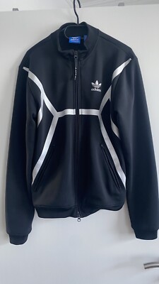 Adidas ZX Jacket Black Mens M Silver