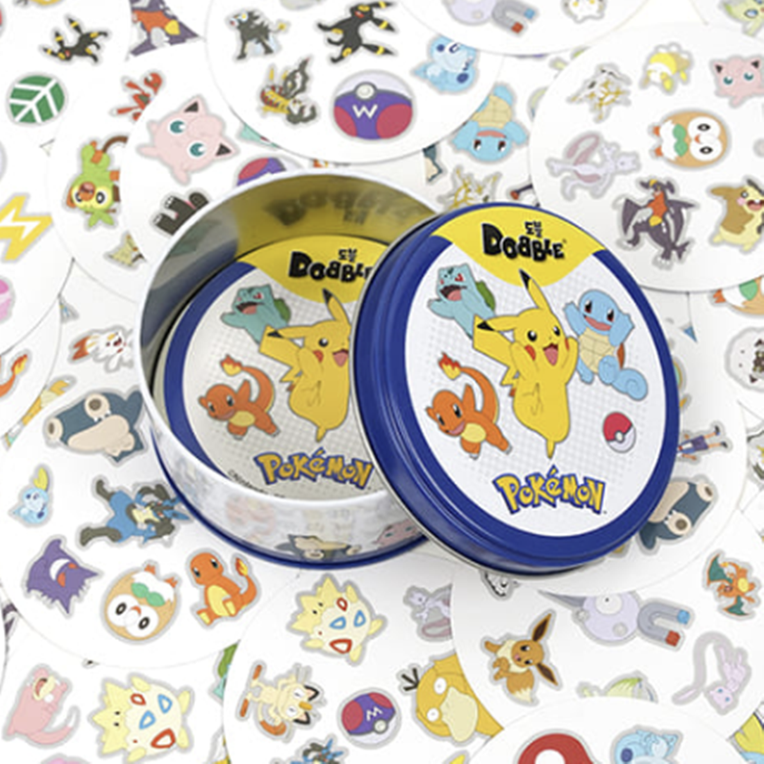 pokemon dobble card game Box Perfect for travel Pokemon-style Dobble / Spot It