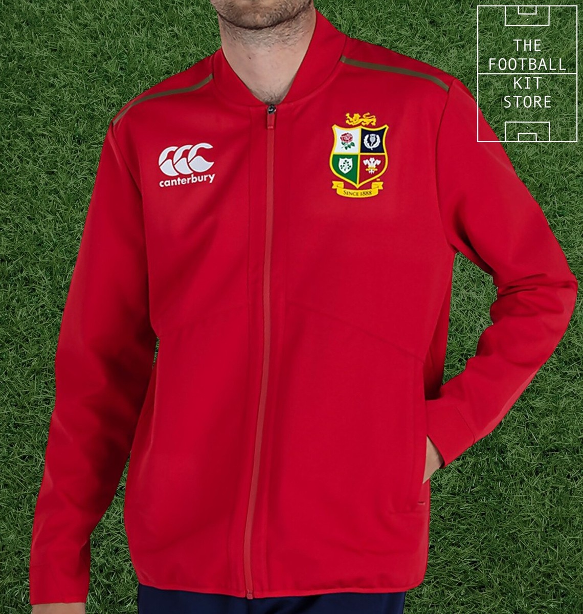 Anthem Jacket Ireland Rugby Waterproof Jacket Official Canterbury