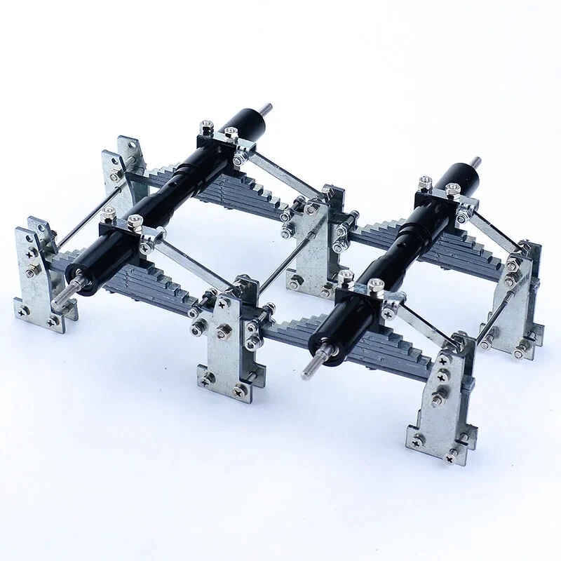 2/3 Axis Balance Suspension Kit Steel Plate 1/14 For Tamiya RC Truck SCANIA 770S - Image 4 of 4