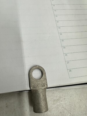 Burndy #MX-G2 Ring Connector Lug Compression Lug - New