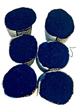 LOT of 6 Bernat Tabriz Latch Hook Rug Yarn Pre-Cut 100 Acrylic NAVY 5563