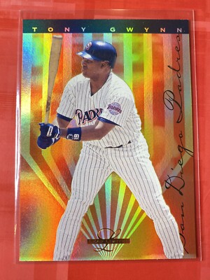 1995 Leaf Limited GOLD PRISM FOIL TONY GWYNN #20 Baseball Card Padres