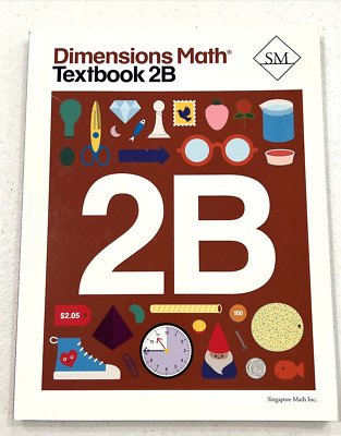 Singapore Math Dimensions Math Textbook 2B | eBay
