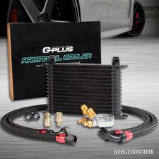 Universal 15 Row 10an Engine Oil Cooler Filter Adapter Hose Relocation Kit