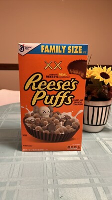 kaws x reese's puffs cereal Limited Edition